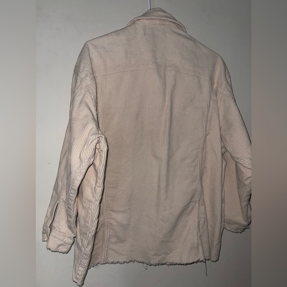 Zara Women's Corduroy Oversize Button Shirt/Jacket Shacket - Picture 4 of 6
